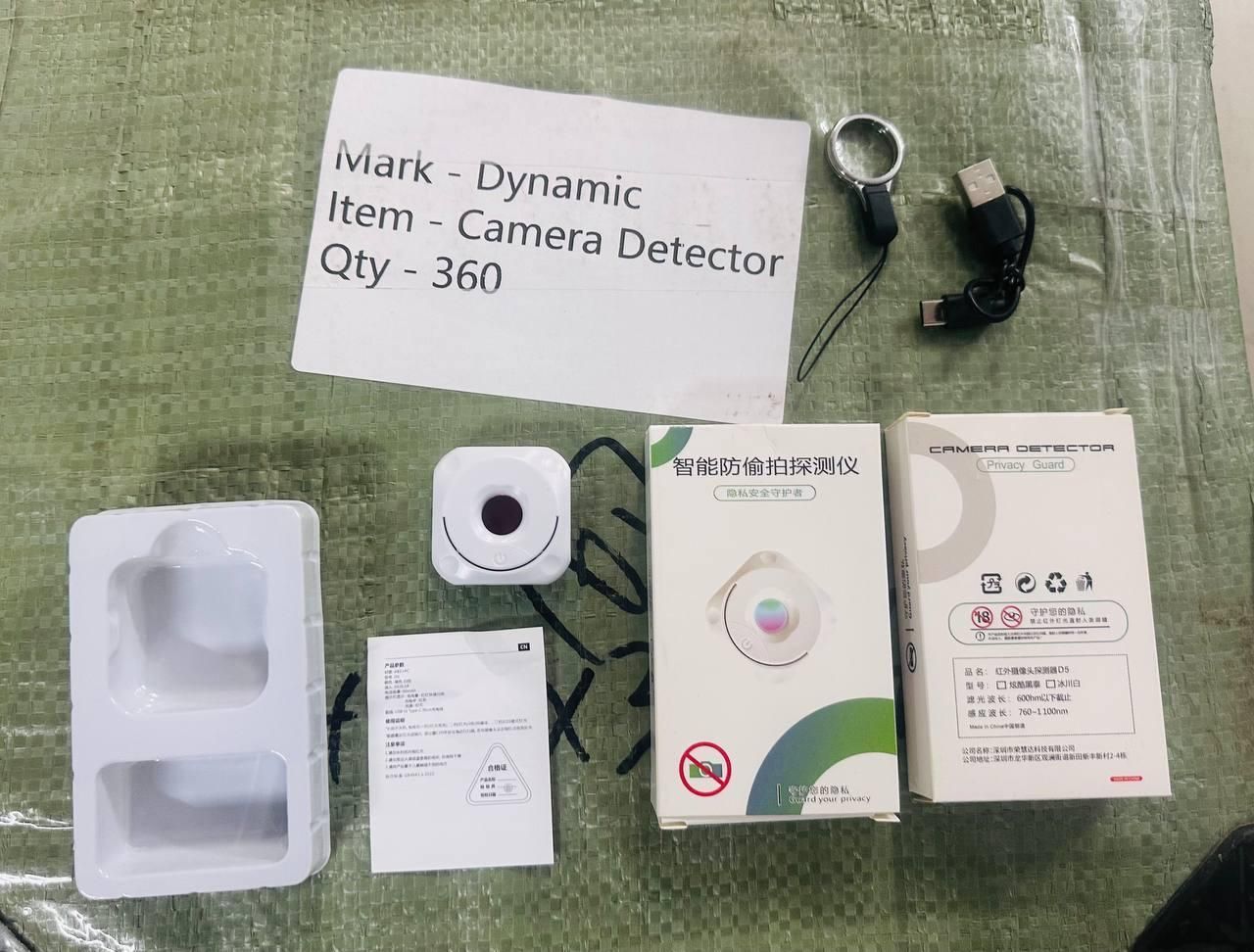 SpyShield™ Mini Hidden Camera & Bug Detector