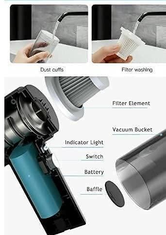 DustBlitz™ 2-in-1 Air Duster & Vacuum Cleaner