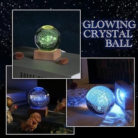 LumiGlow™ 3D Crystal Lamp Ball