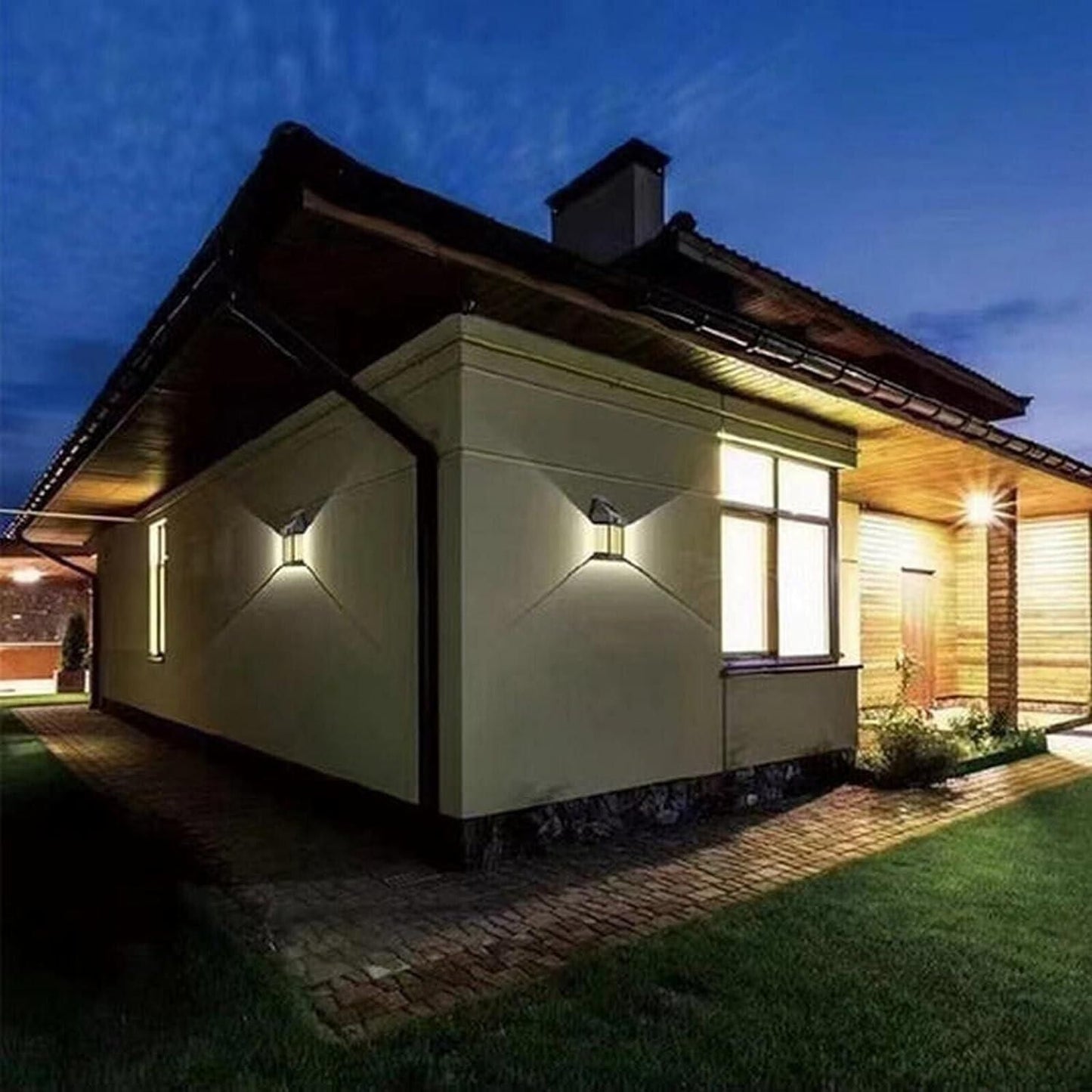 SunGlow™ Solar Wall Light