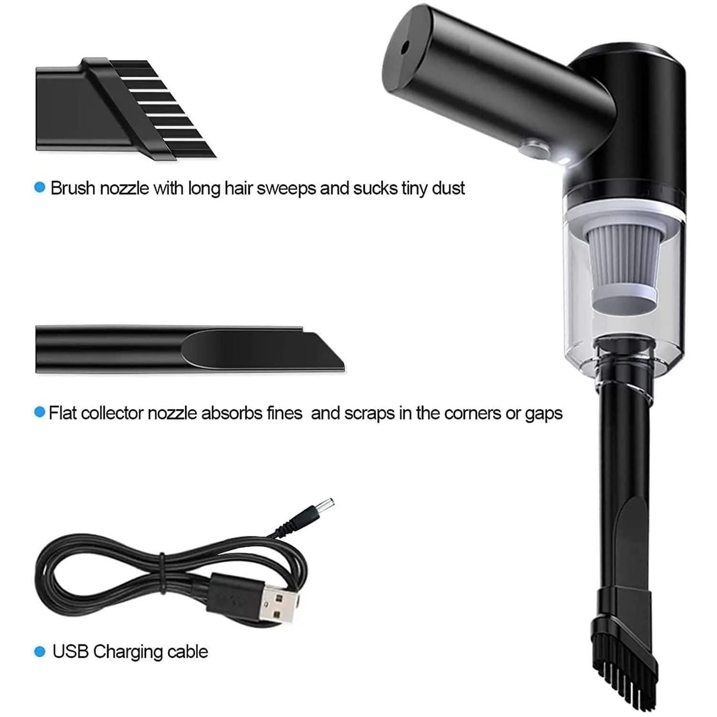 DustBlitz™ 2-in-1 Air Duster & Vacuum Cleaner