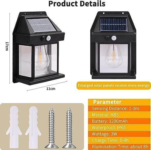 SunGlow™ Solar Wall Light