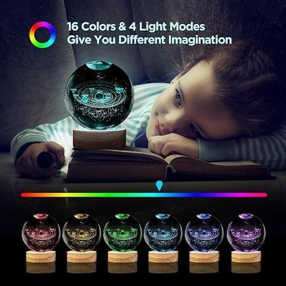 LumiGlow™ 3D Crystal Lamp Ball
