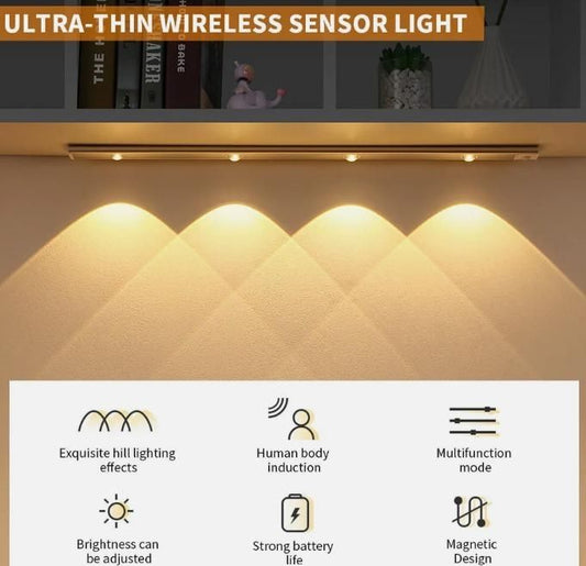 SmartAura™🔦 LED Light Bar with PIR Motion Sensor